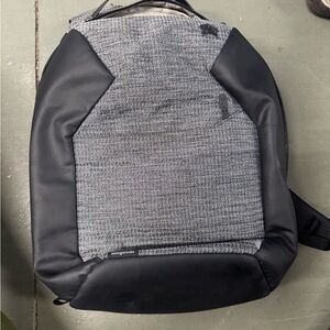 Apple Black and Gray Modern Backpack